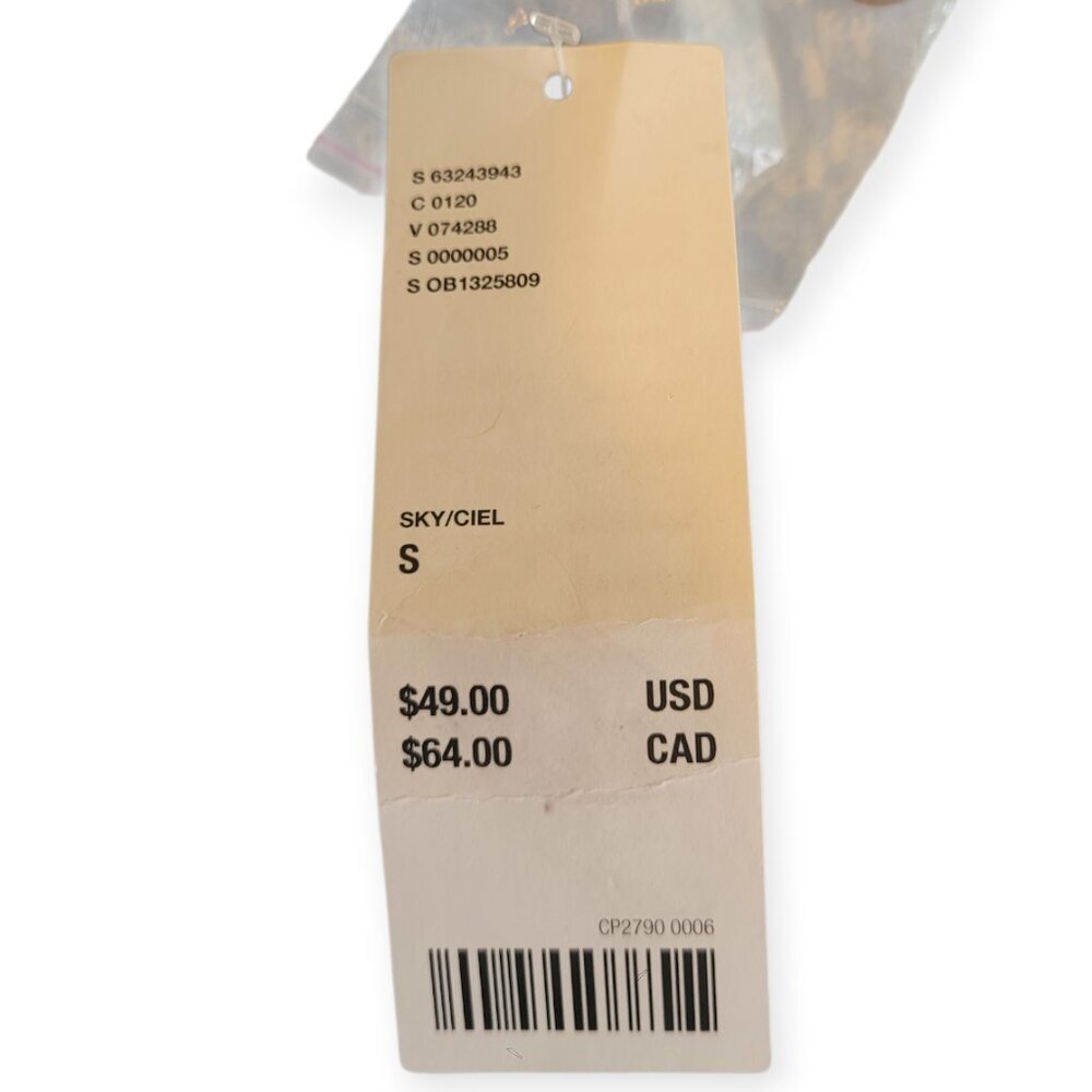 Urban Outfitters Cecile Pleated Mini Skirt Sky Blue High Waisted A Line Size S - Picture 10 of 10